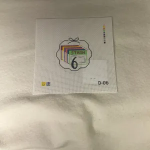 * Lauren Bloch  D06- 12 Days of Needlepoint- Six Stash/ Project Bags