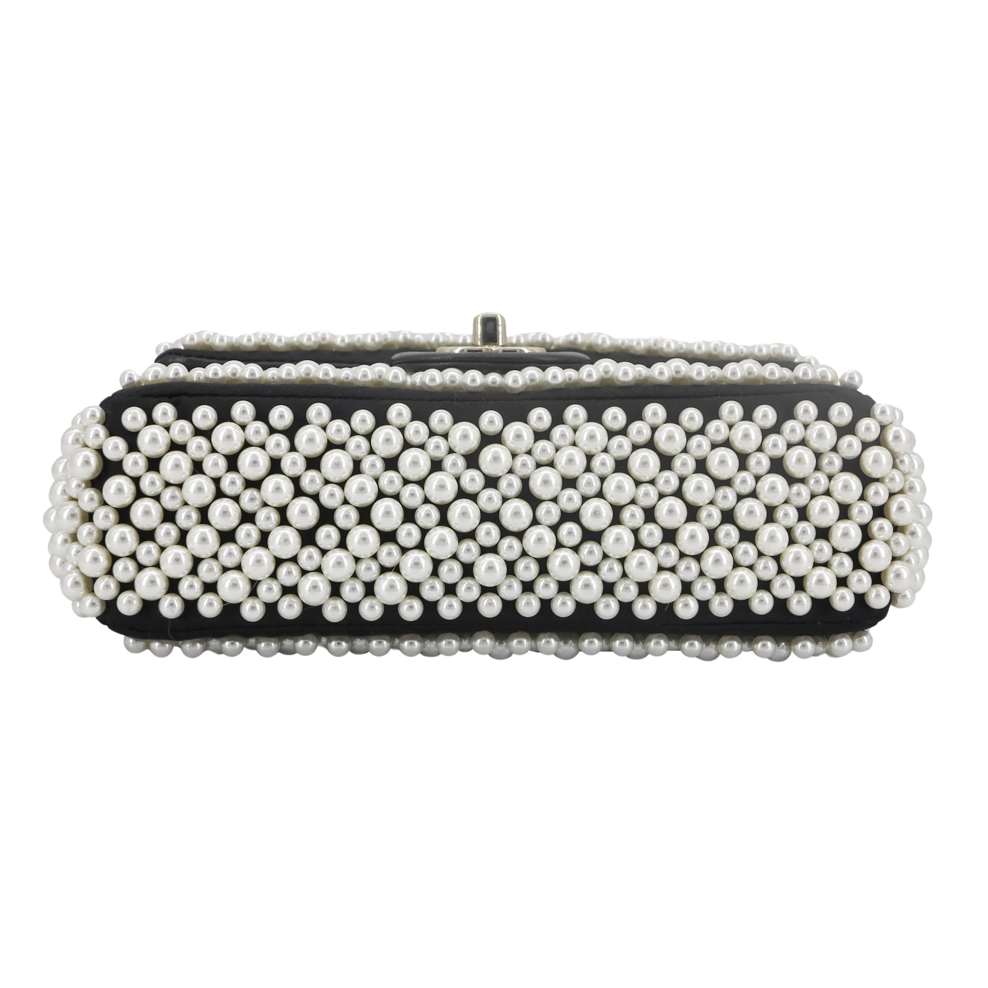 19S Mini Pearl Flap Bag