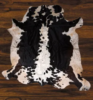 207-11 Cow Skin Hair on Hide 100% Pure Cow Hide Large Decorative/Carpet/Rug/Wall Leather