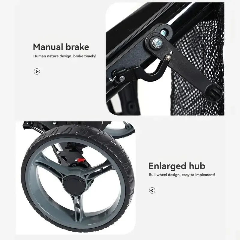 4 Wheel Push Cart