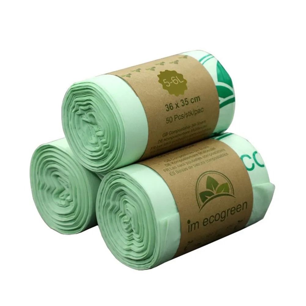 50 Biodegradable Eco Friendly Garbage Bags