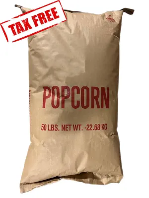 50 lbs Bulk Ruby Red Popcorn Kernels (Product of Canada)