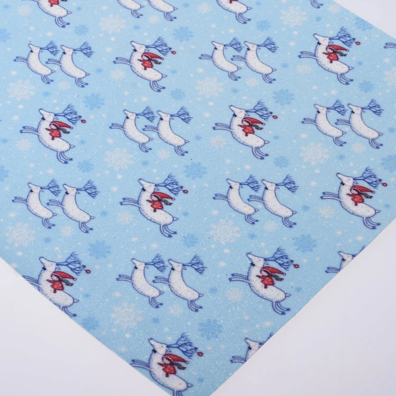 8*12" Merry Christmas Faux leather sheets Synthetic Leather Fabric Sheets for bag keychain 1pcs 102635