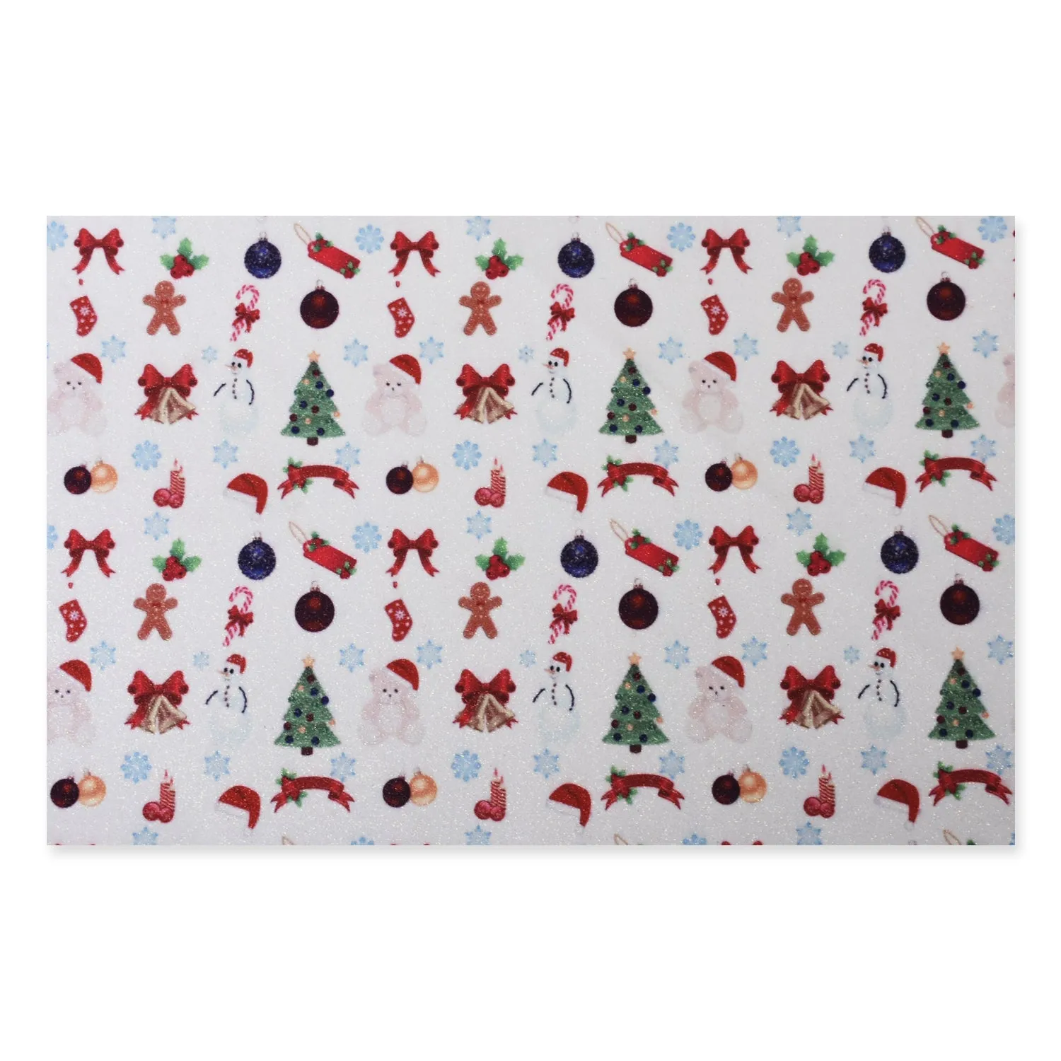 8*12" Merry Christmas Faux leather sheets Synthetic Leather Fabric Sheets for bag keychain 1pcs 102635