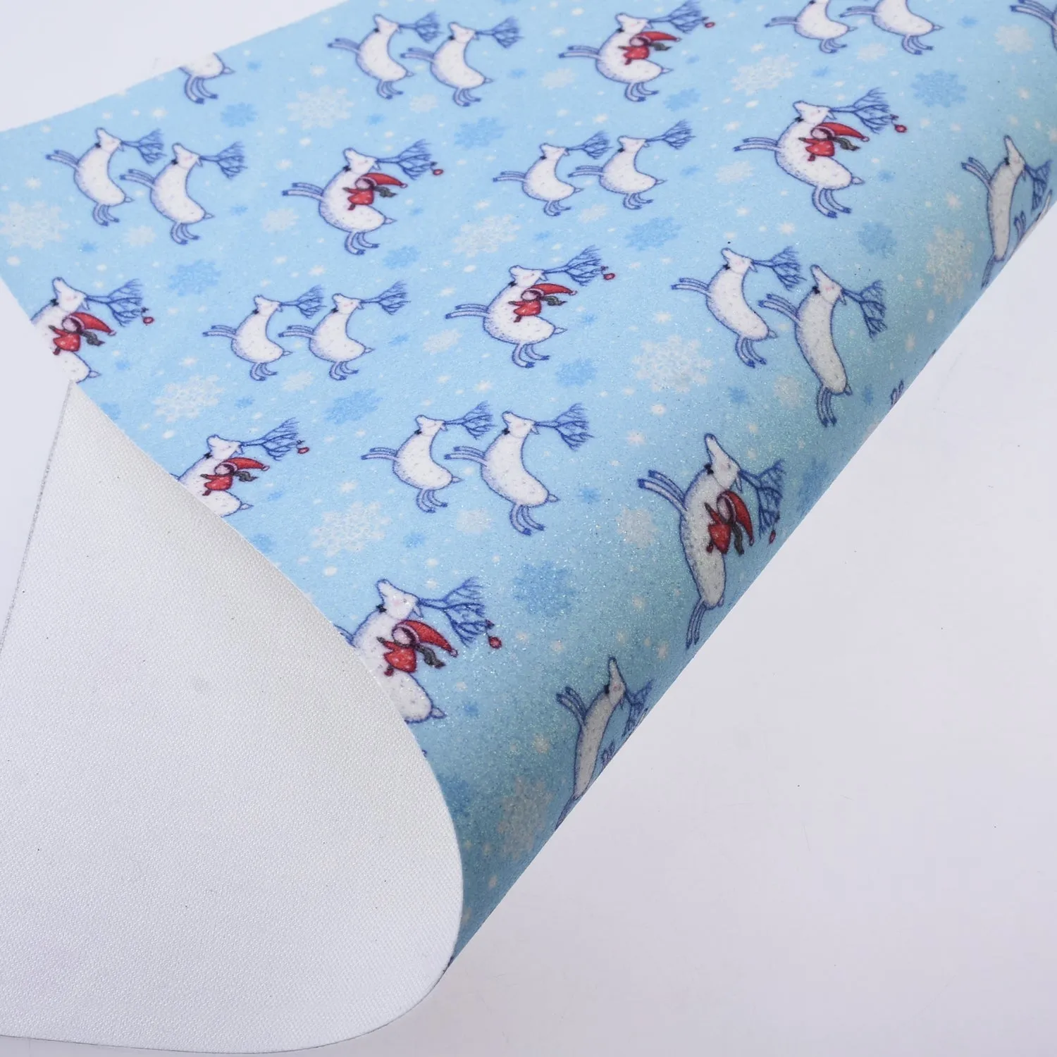 8*12" Merry Christmas Faux leather sheets Synthetic Leather Fabric Sheets for bag keychain 1pcs 102635