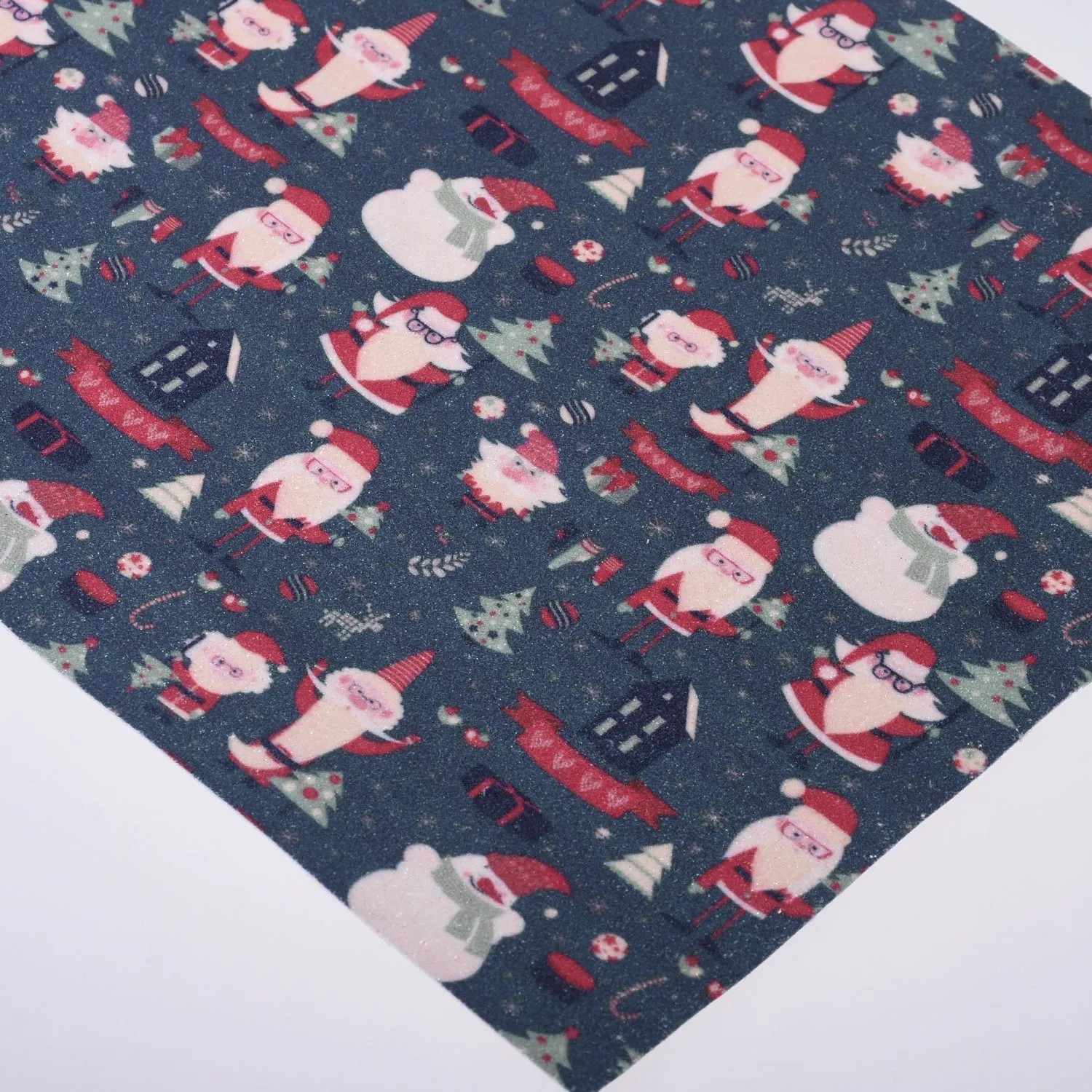 8*12" Merry Christmas Faux leather sheets Synthetic Leather Fabric Sheets for bag keychain 1pcs 102635