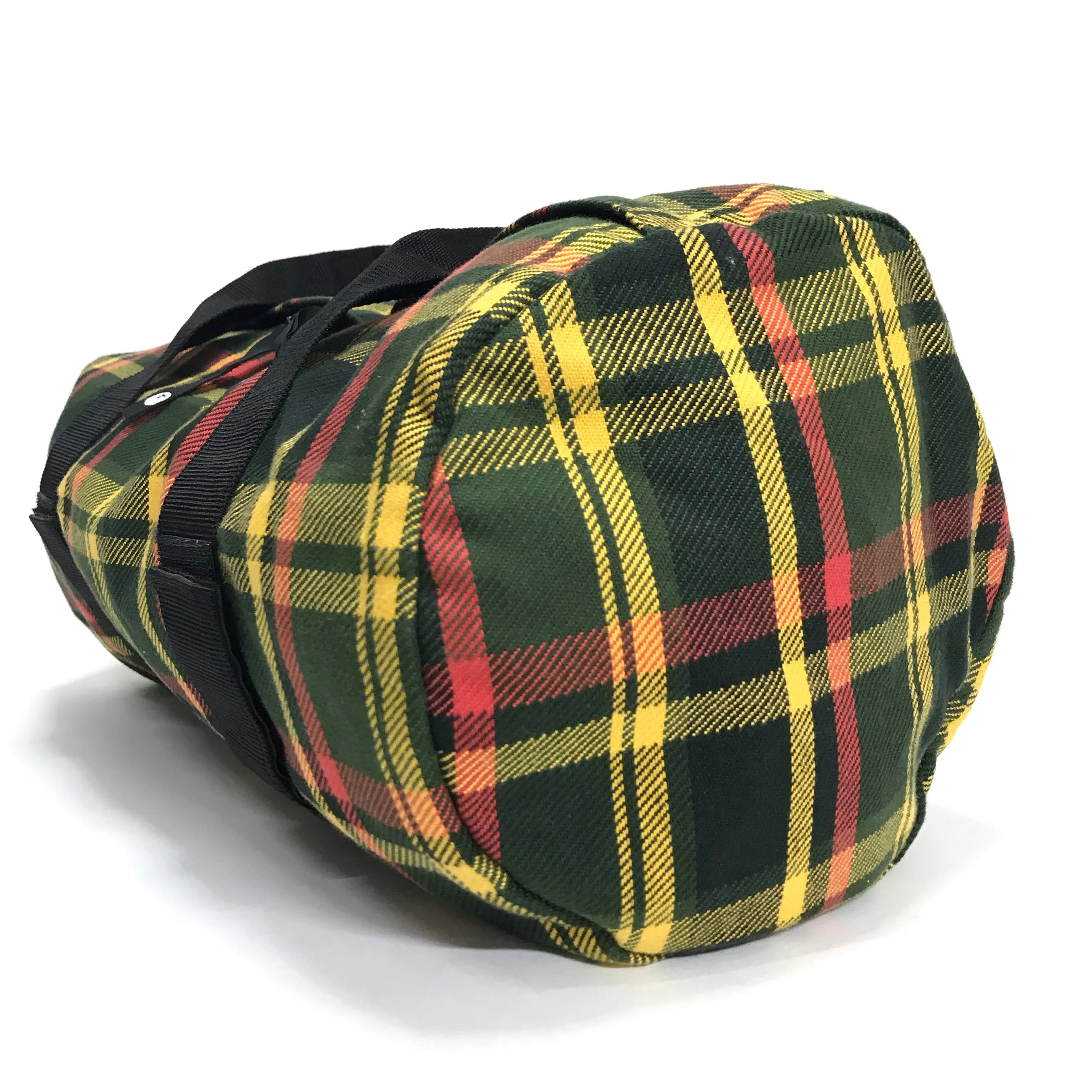 A Bathing Ape Bape Plaid Mini Duffle Bag