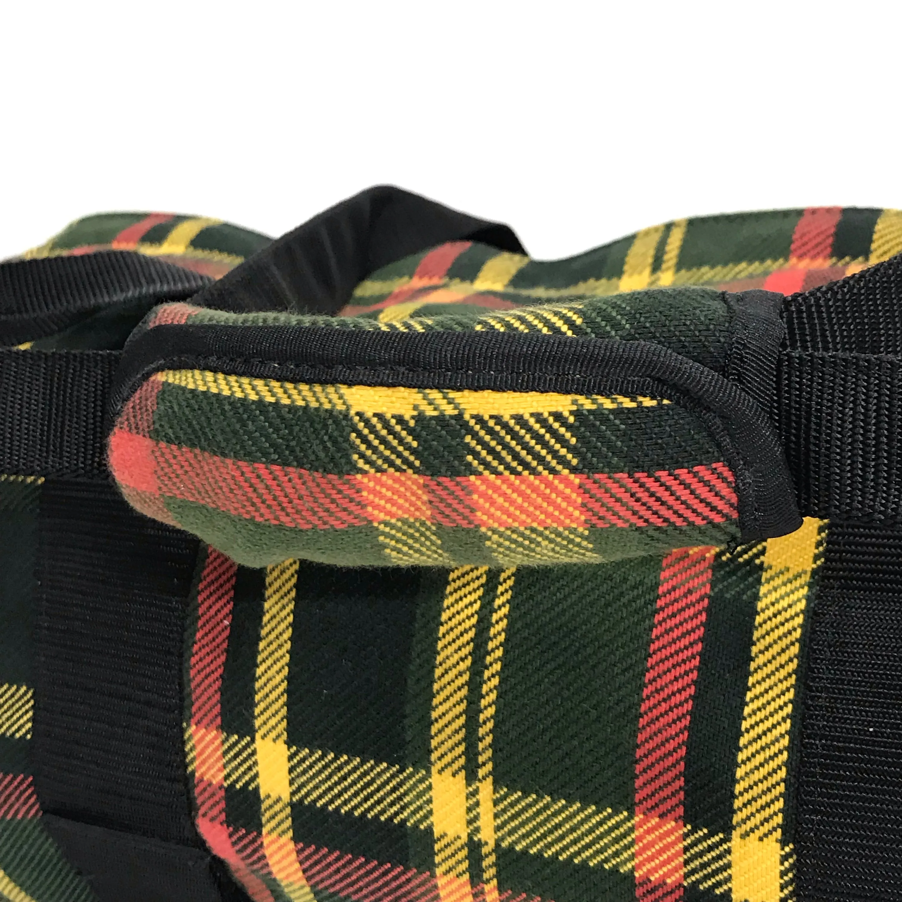 A Bathing Ape Bape Plaid Mini Duffle Bag