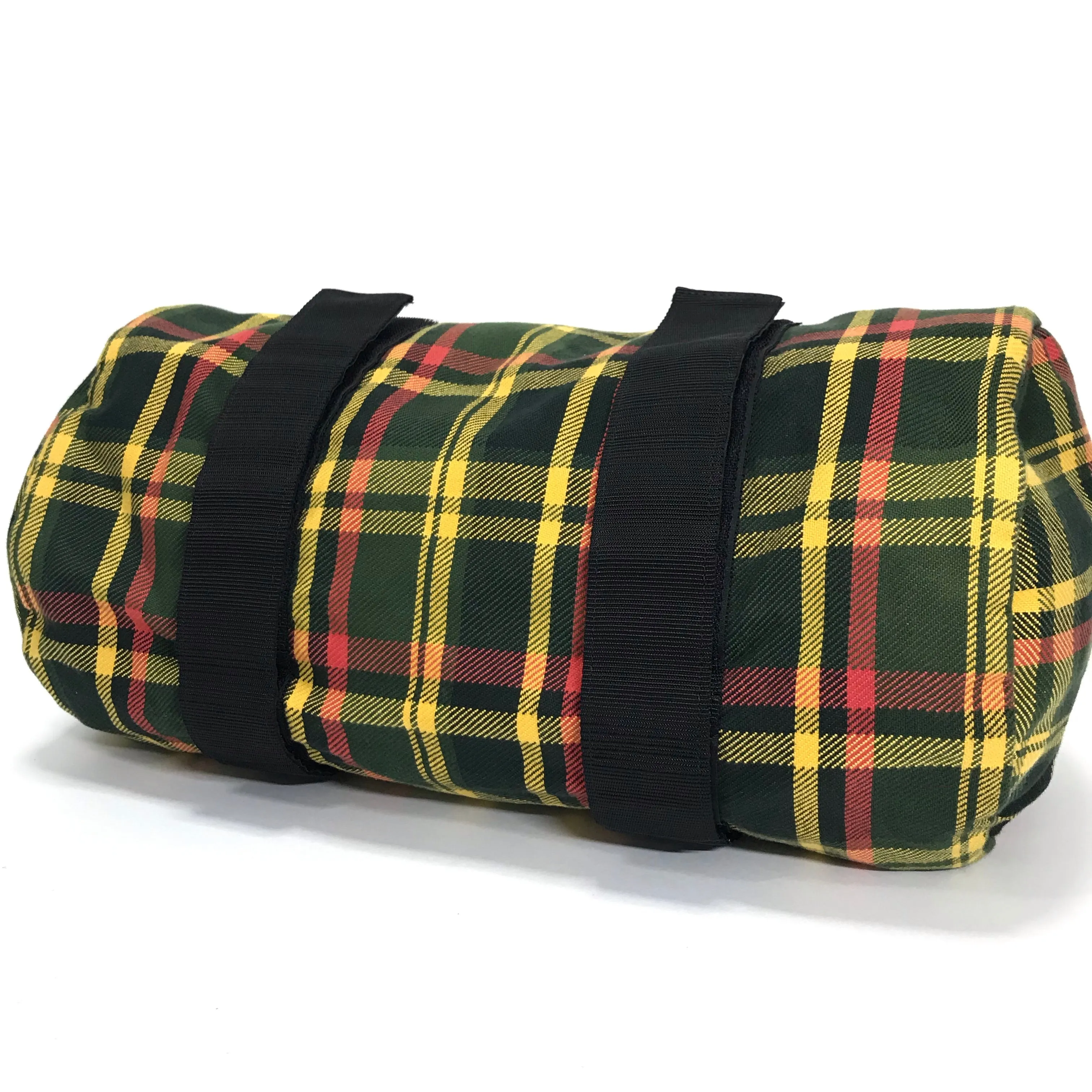 A Bathing Ape Bape Plaid Mini Duffle Bag