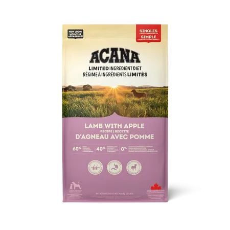Acana Singles Limited Ingredient Diet Lamb with Apple Dog Food