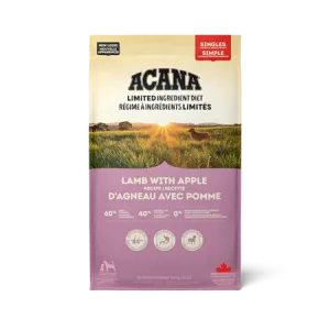 Acana Singles Limited Ingredient Diet Lamb with Apple Dog Food