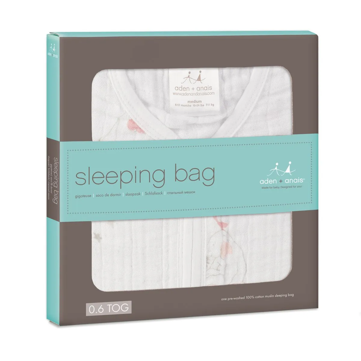 Aden Anais Classic Sleeping Bag Large  - Lovely Ellie
