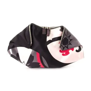 Alexander McQueen De Manta Printed Clutch