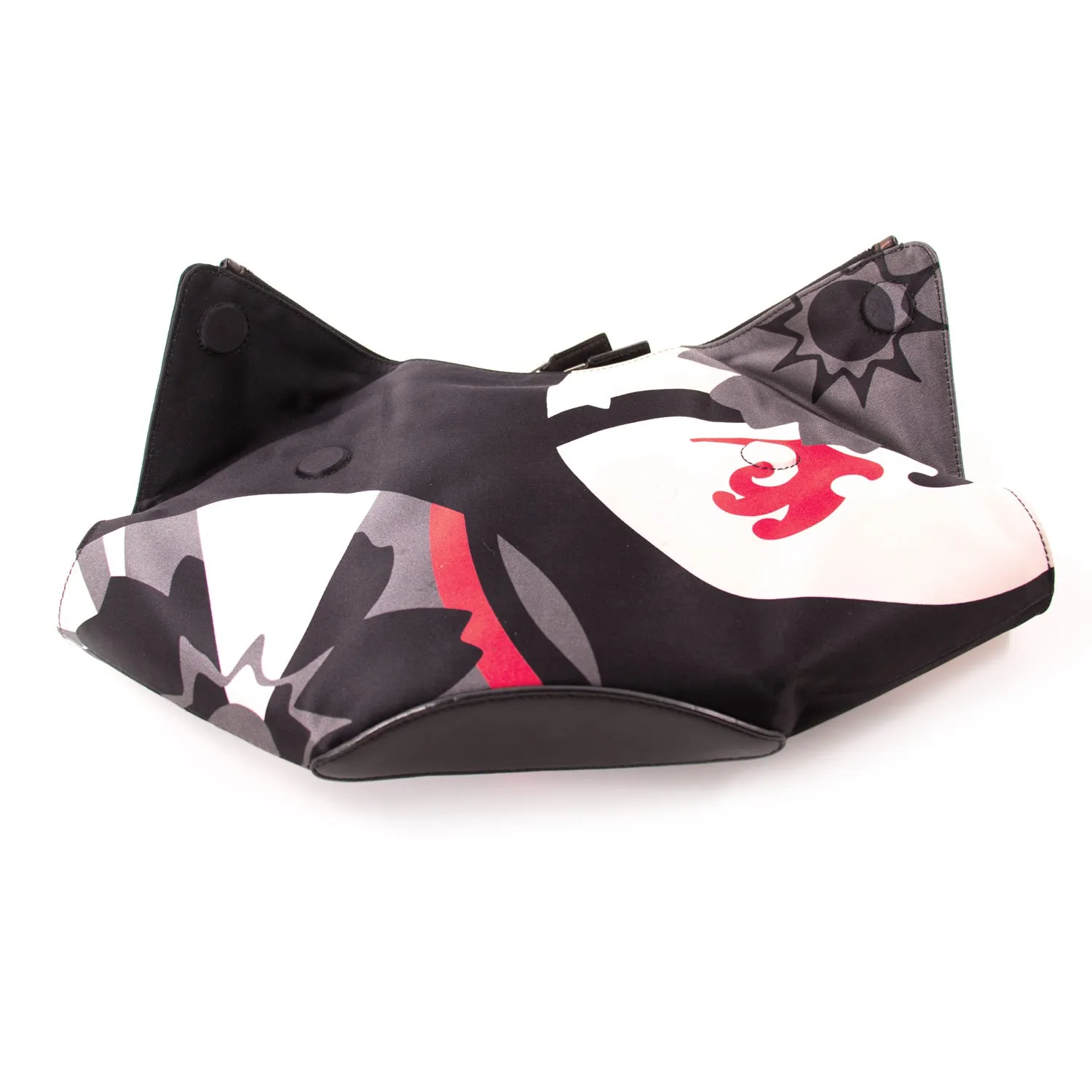 Alexander McQueen De Manta Printed Clutch
