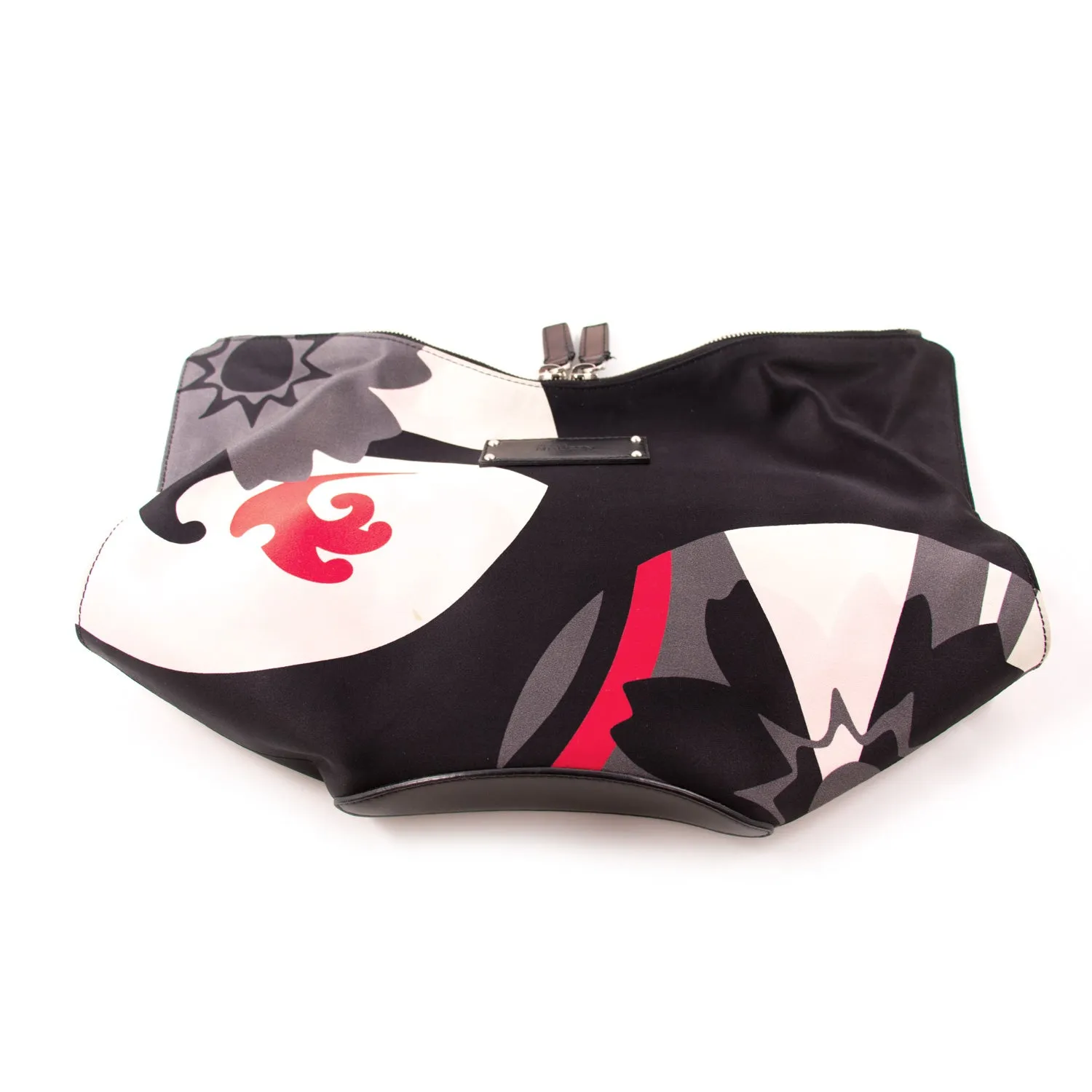 Alexander McQueen De Manta Printed Clutch