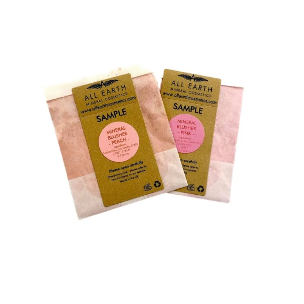 All Earth Minerals Blusher Sample