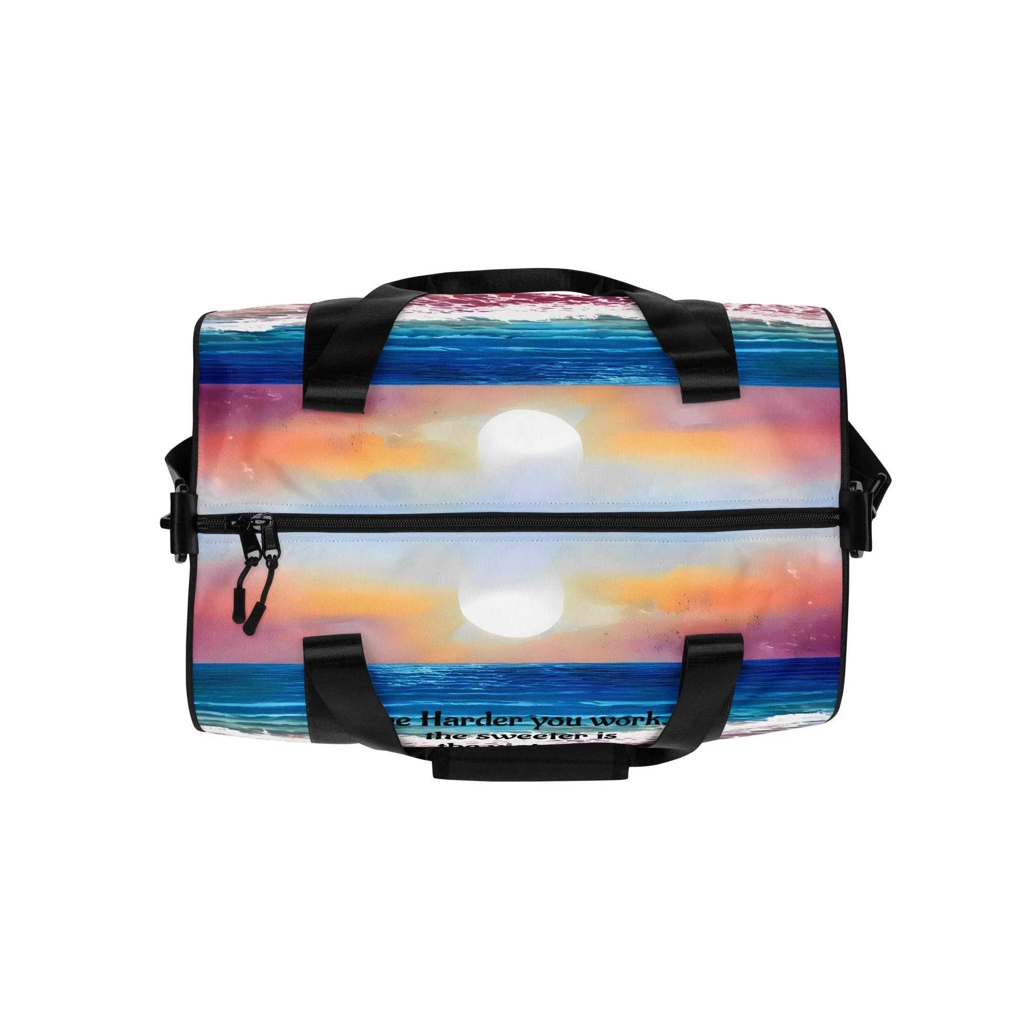 All-over print gym bag- traveling-Camping- Weekender bag