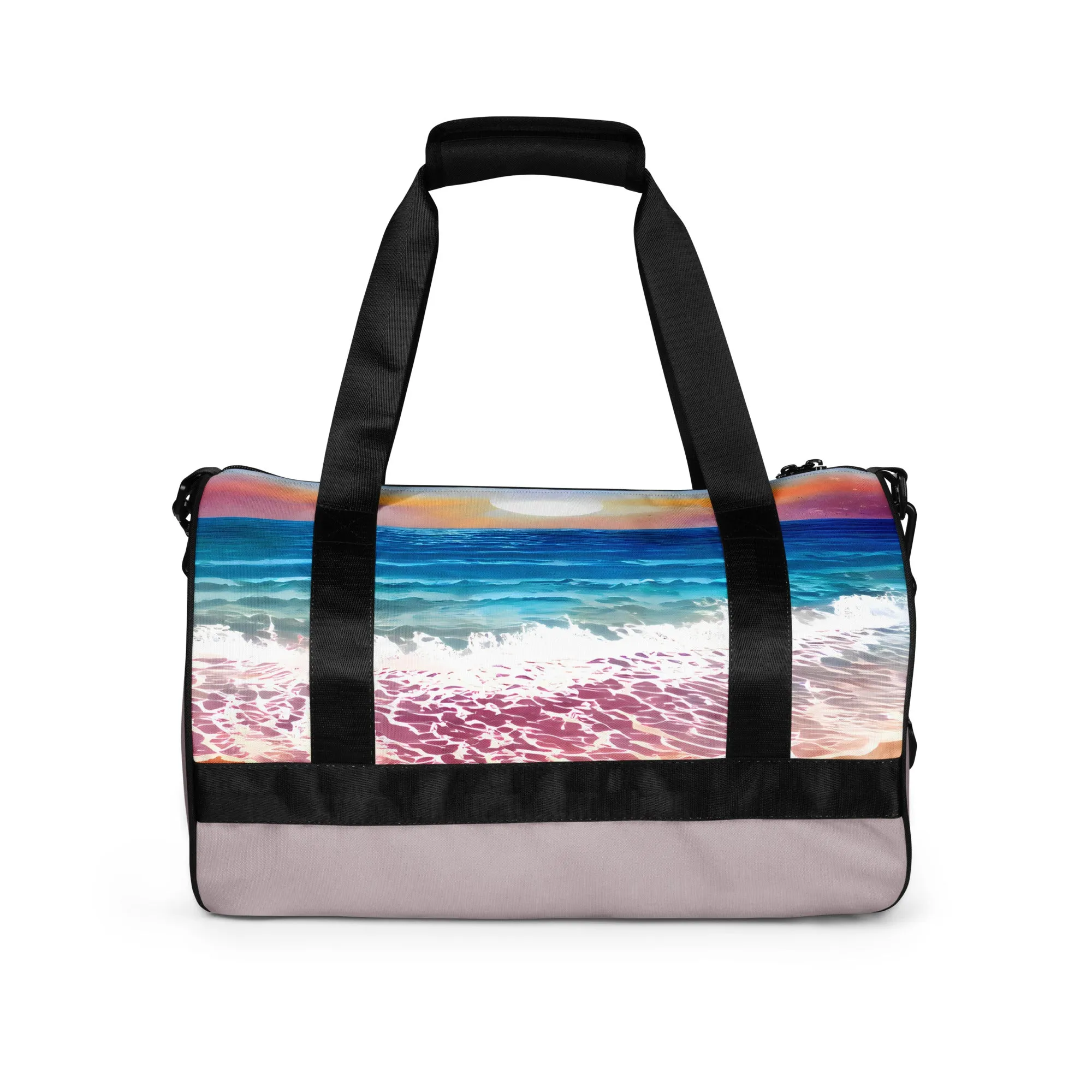 All-over print gym bag- traveling-Camping- Weekender bag