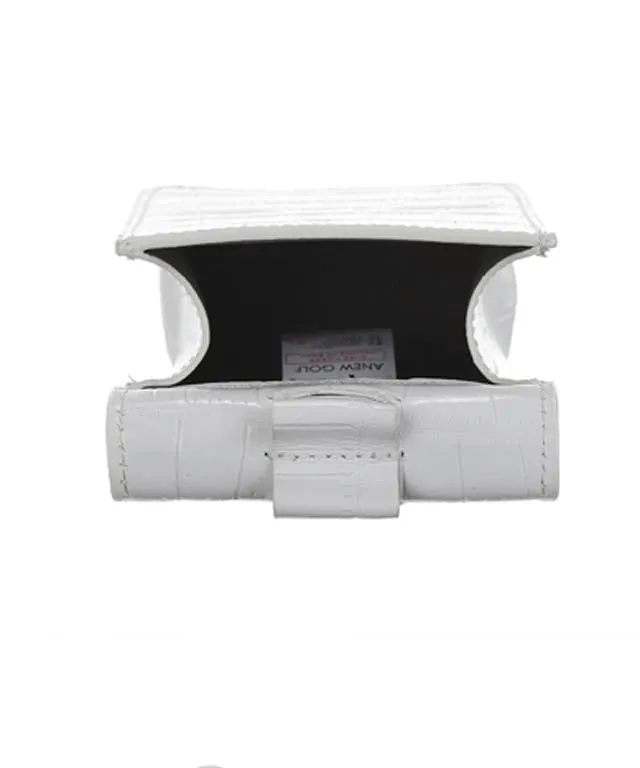 ANEW Golf: Crocodile Leather Range Finder Case