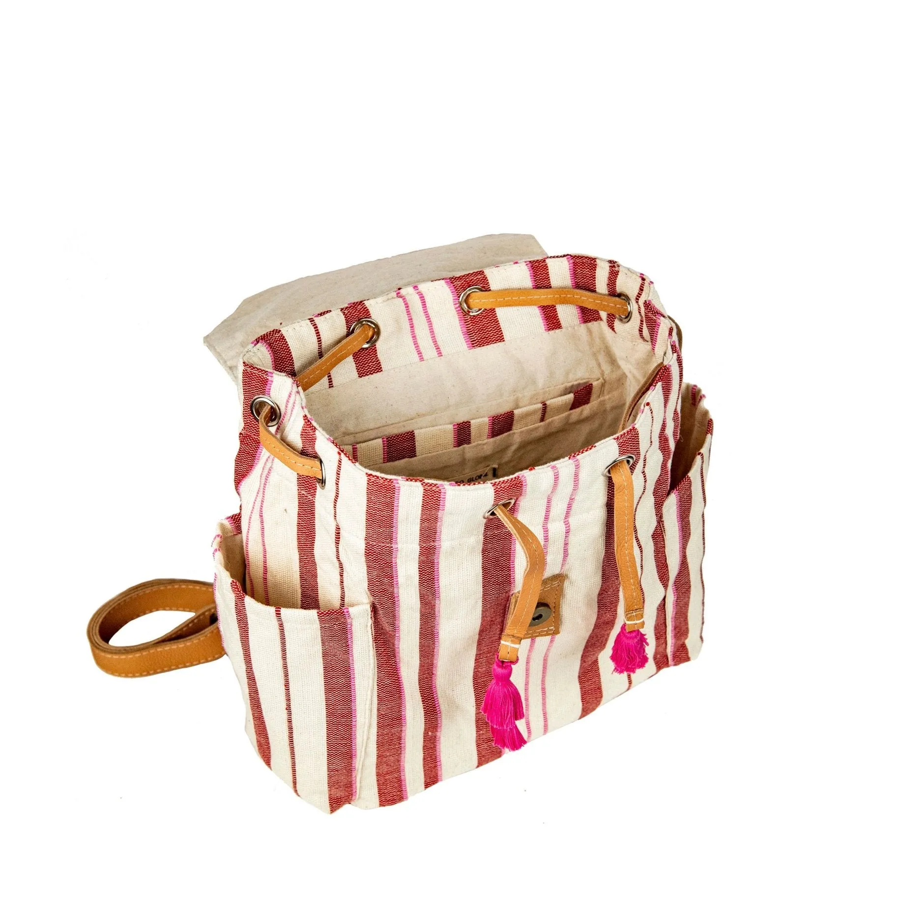 Angelica Backpack, Eco-Friendly, Handmade