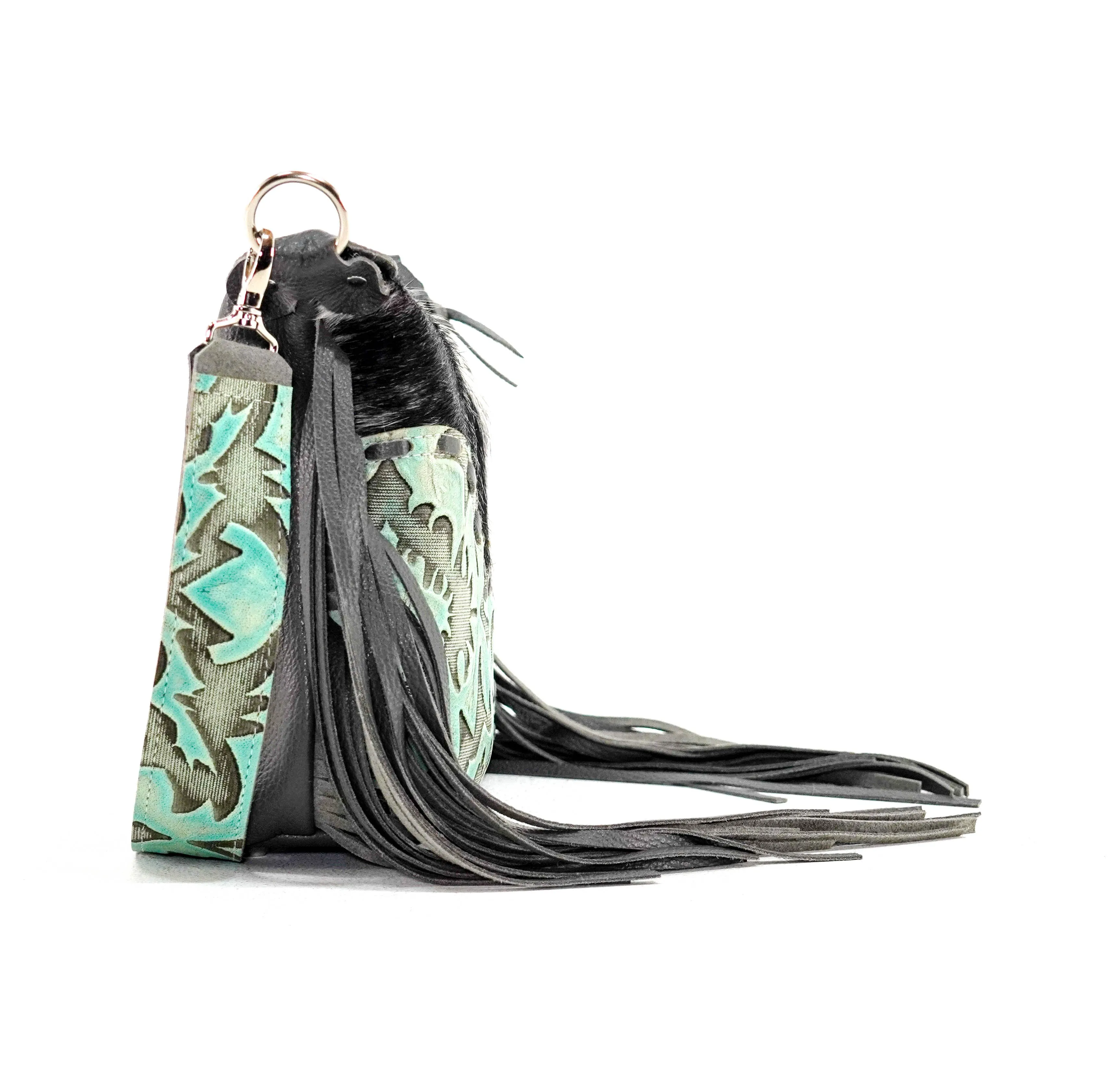 Annie - Black & White w/ Mint Laredo