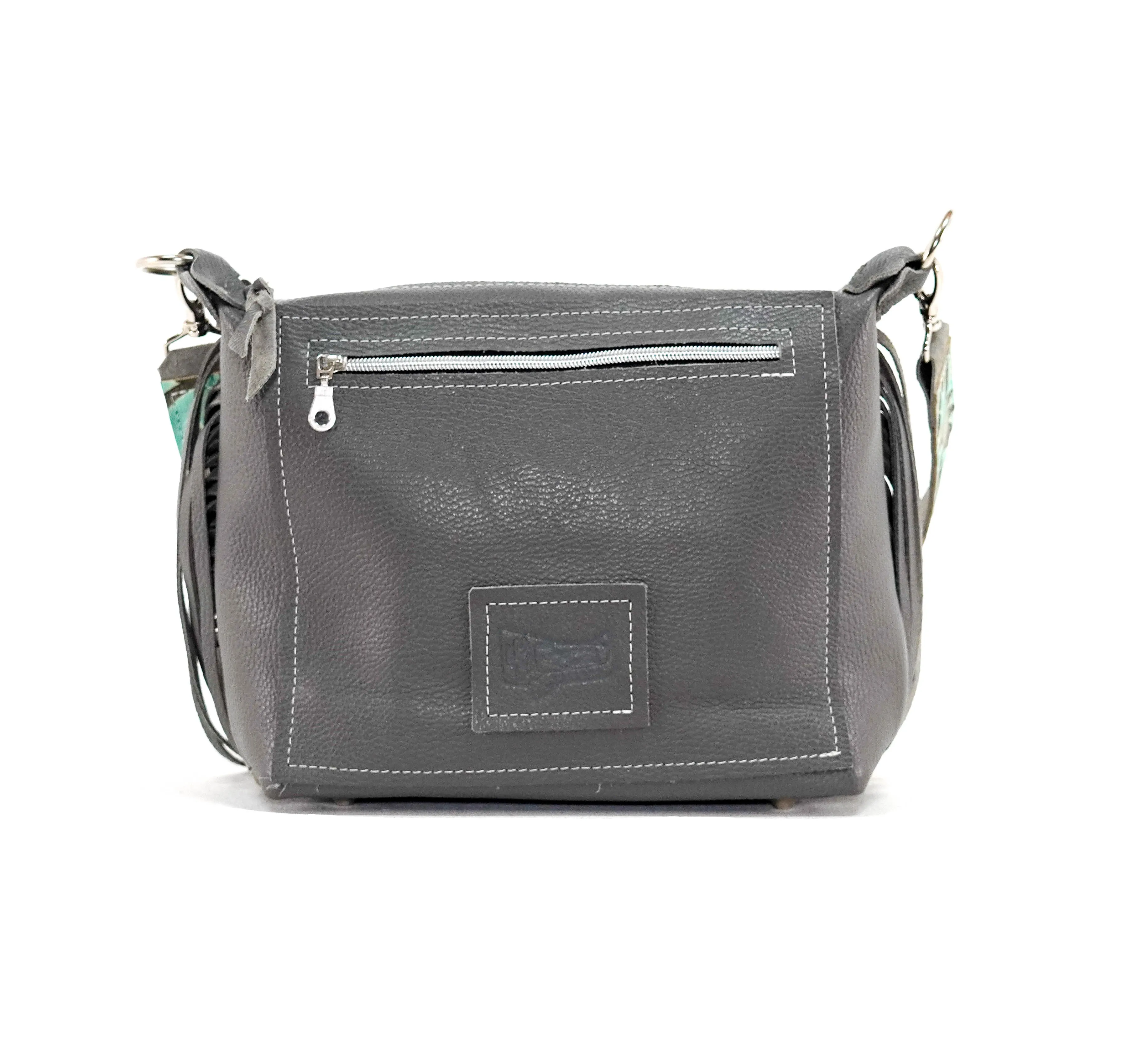 Annie - Black & White w/ Mint Laredo