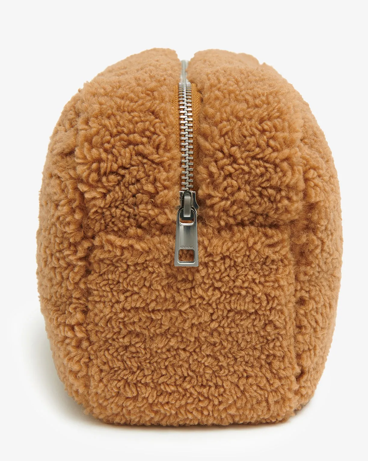 Apparis Bouclette Noor Pouch in Hazelnut