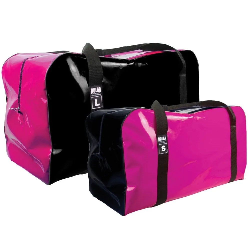 BAG3600MBK/PK Dolan PVC Gear Bag Black & Pink Medium