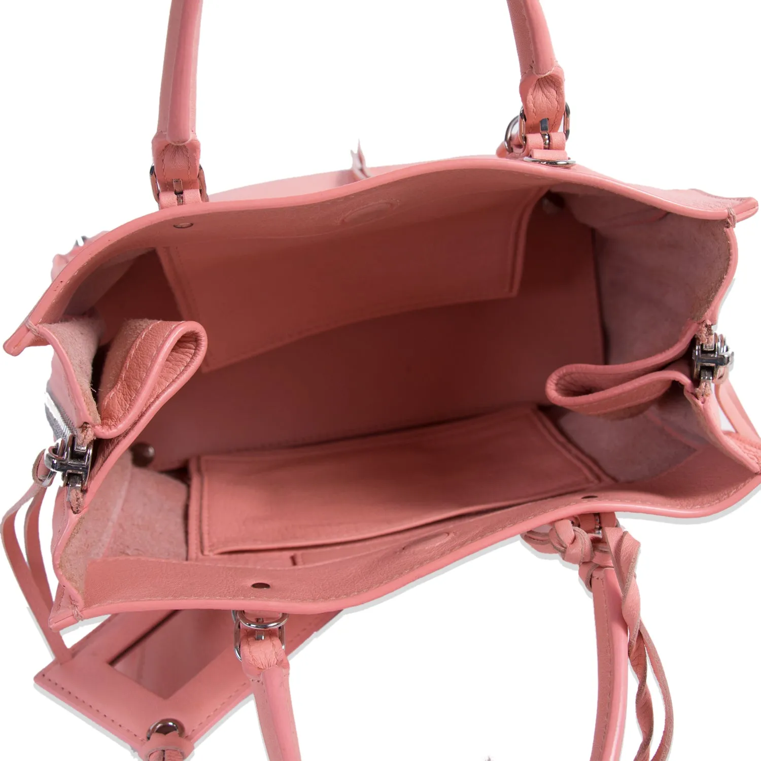 Balenciaga Mini A4 Papier Zip Around Shoulder Bag