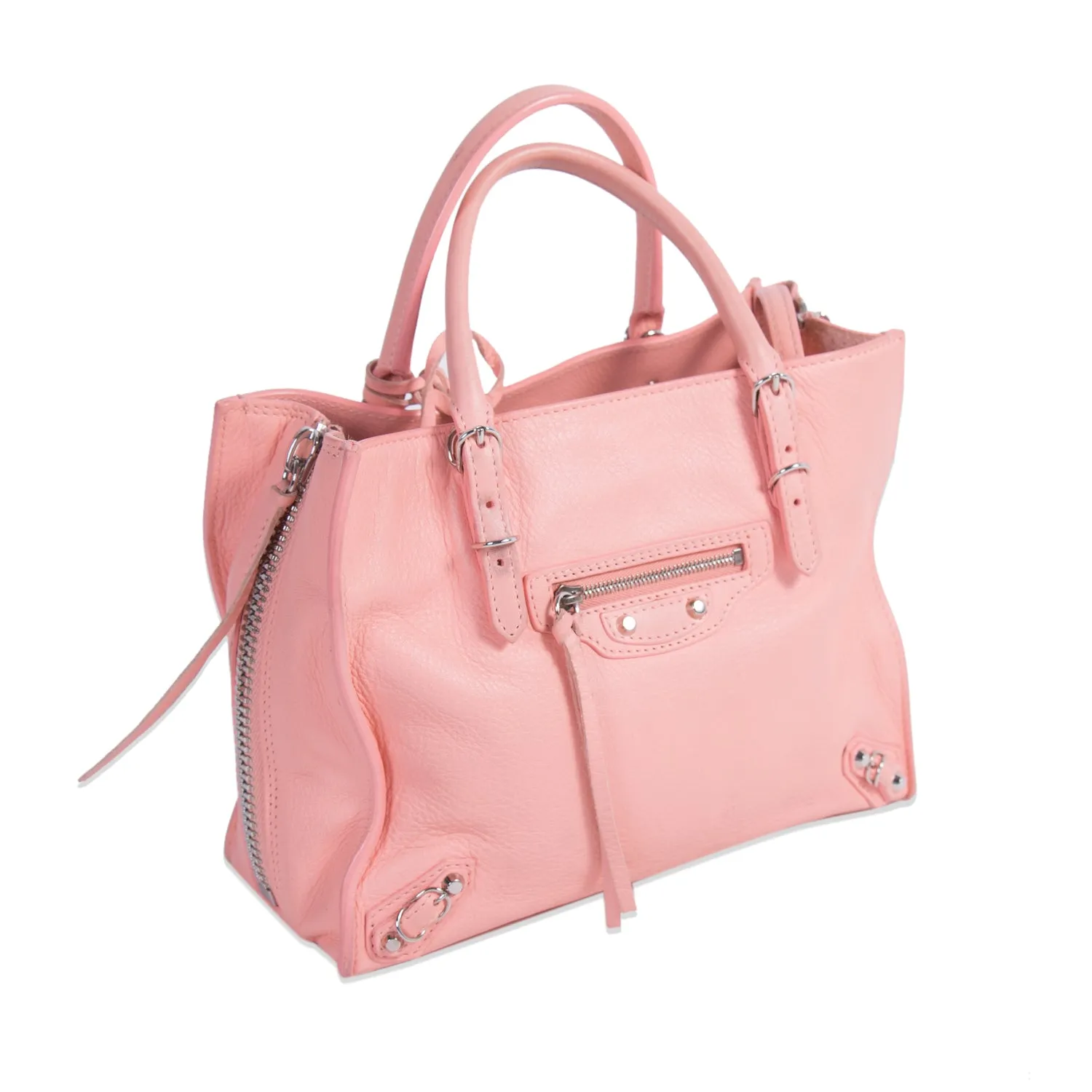Balenciaga Mini A4 Papier Zip Around Shoulder Bag