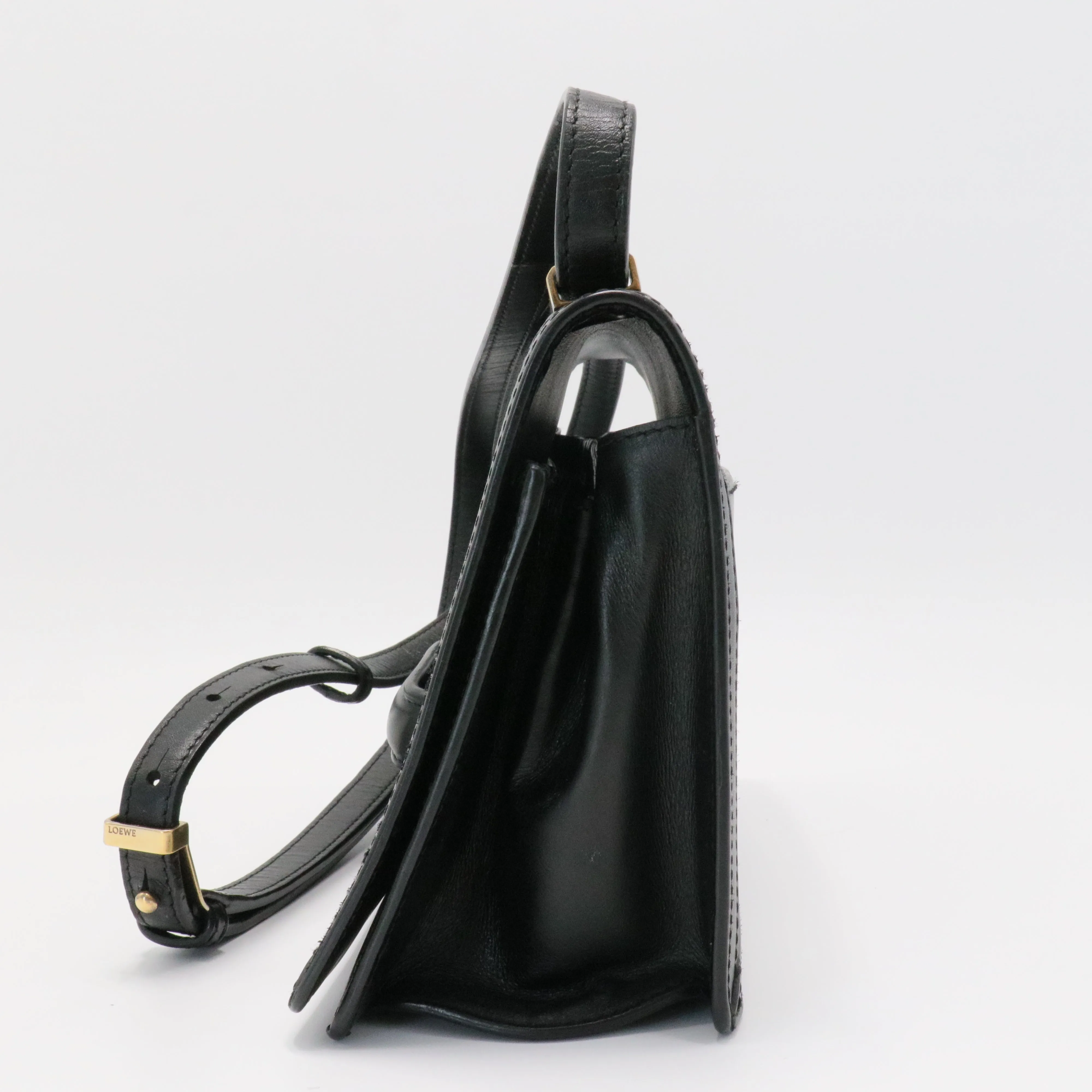 Barcelona Shoulder Bag Leather Medium