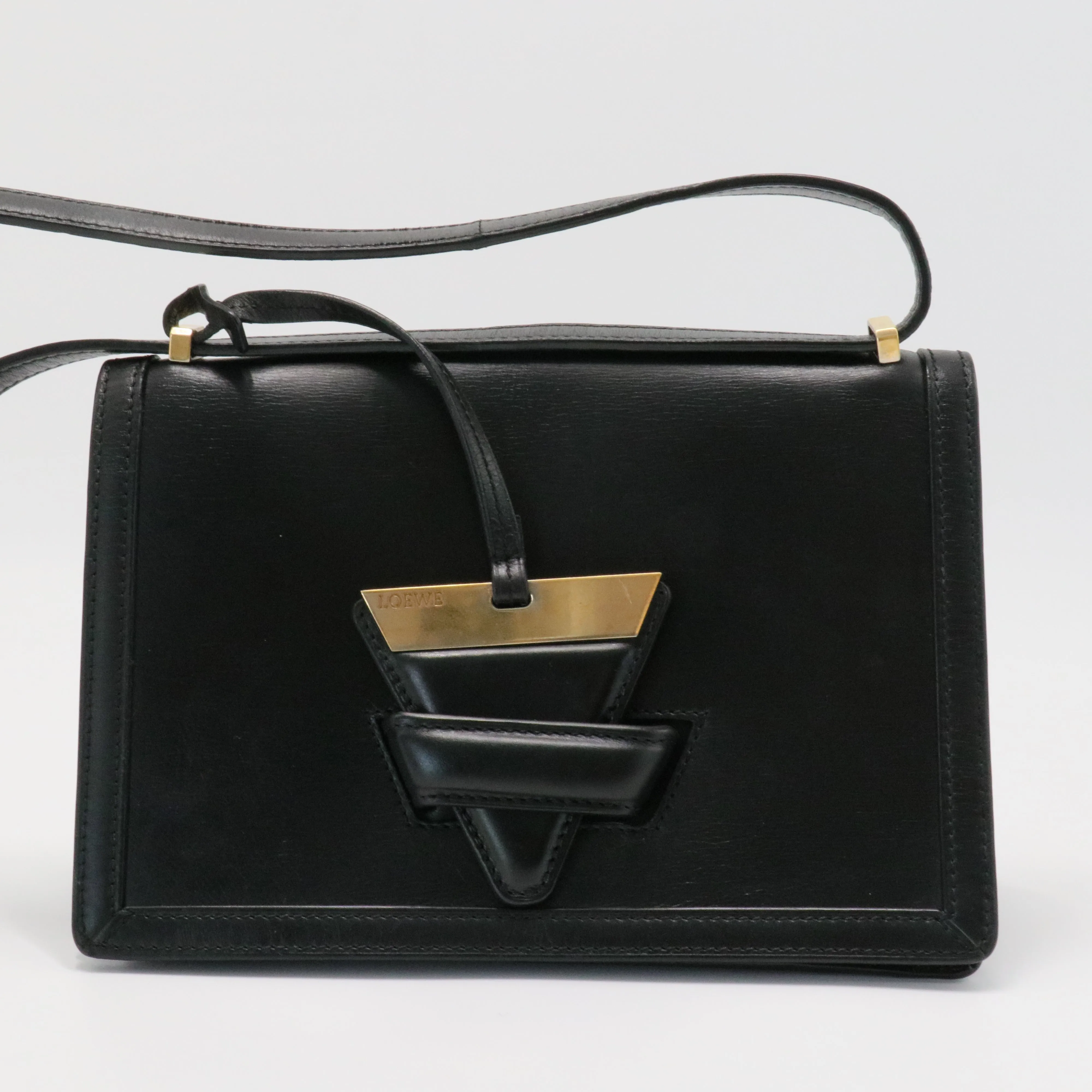 Barcelona Shoulder Bag Leather Medium