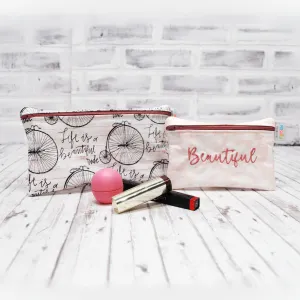 Beautiful Ride Set of Reusable Zippered Bags