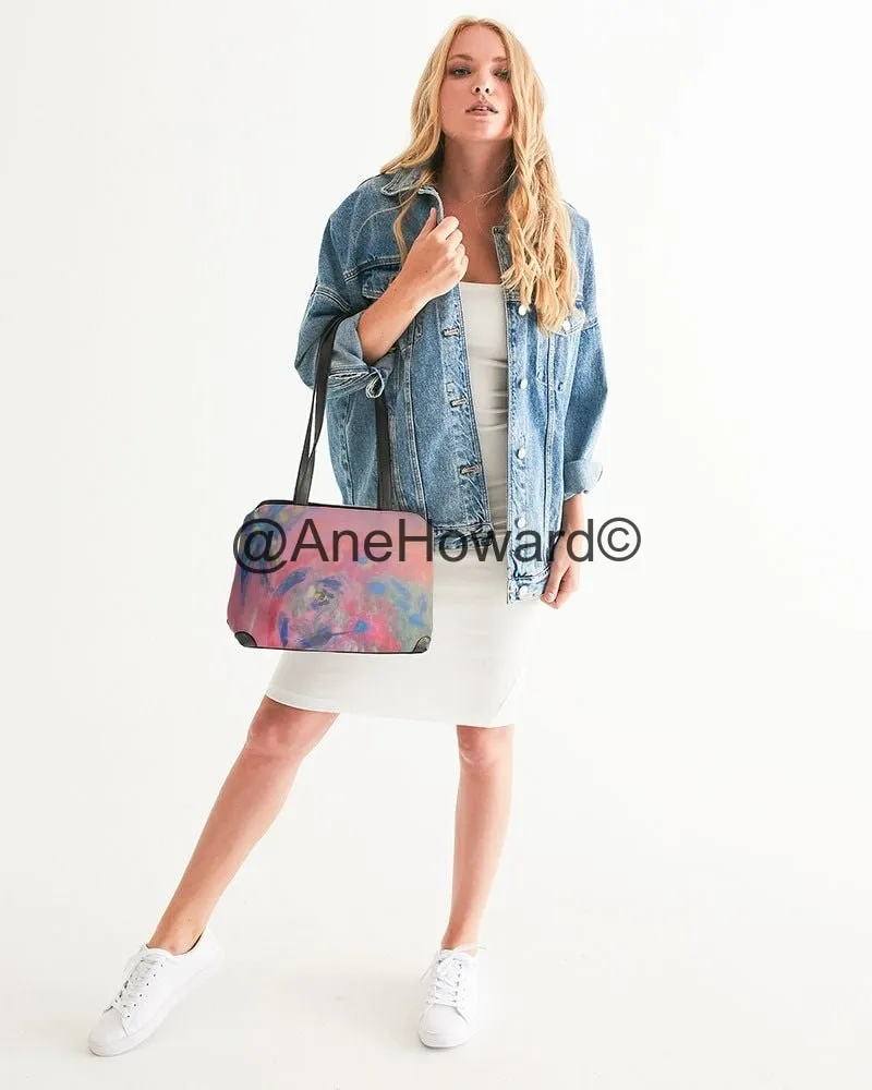 Bird of Paradise Vegan Leather Shoulder Bag