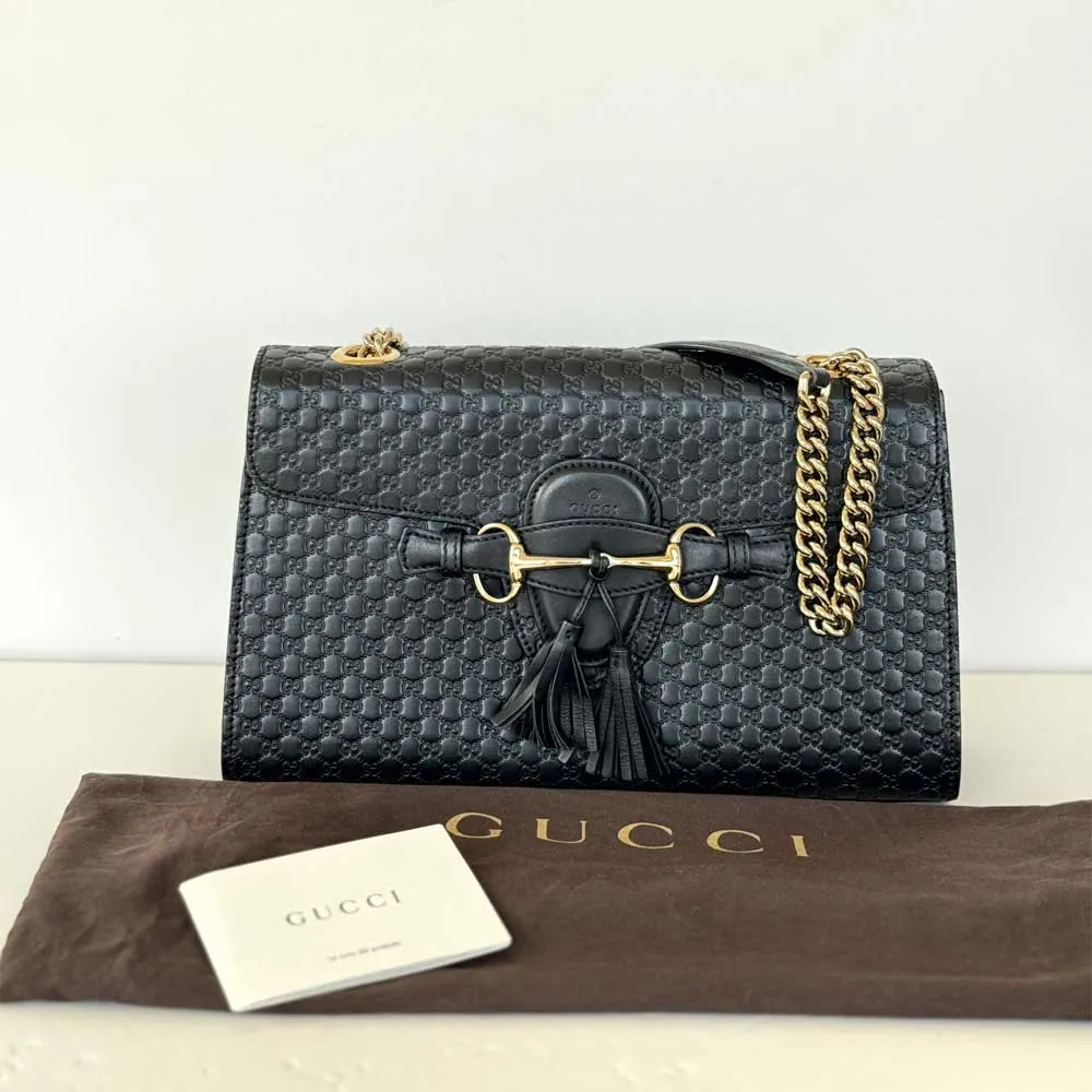 Black GG Emily Bag