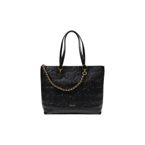 Black Polyethylene Handbag
