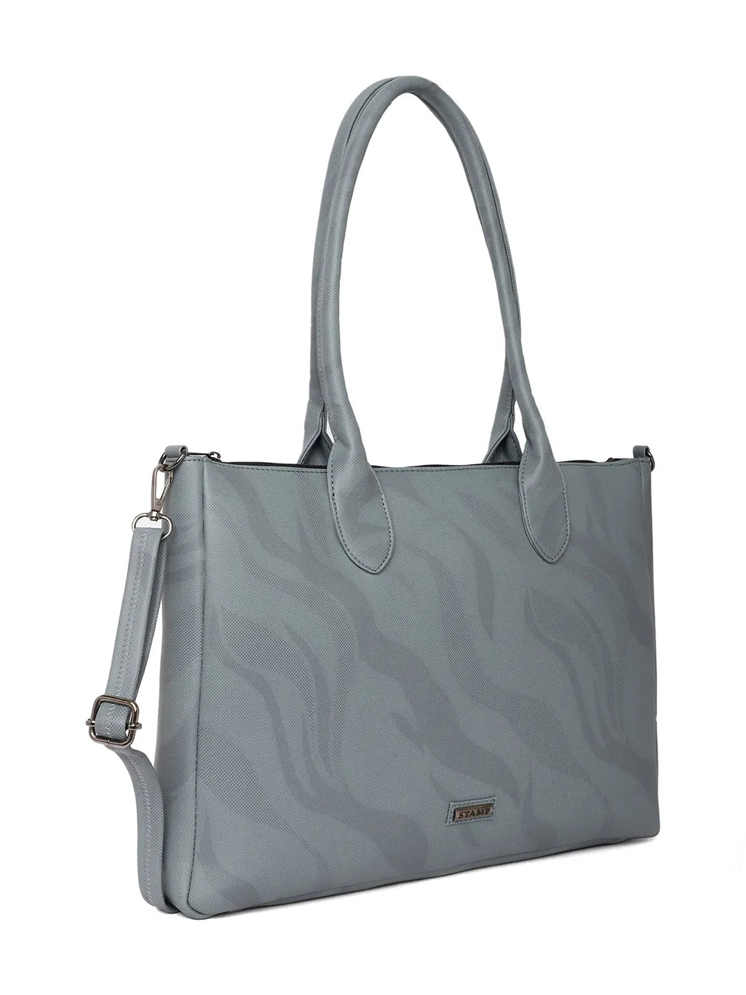 Blue Vegan PU Leather Handbags for women LHB2012