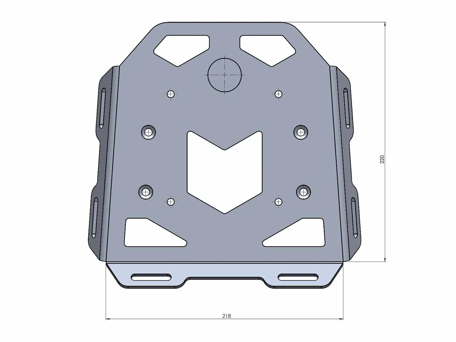 BMW S 1000 XR (2024-) Carrier - Mini Rack