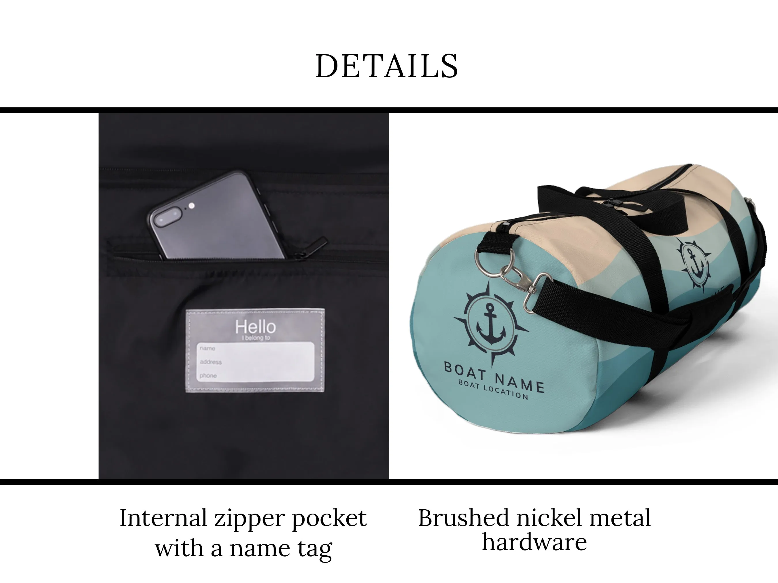 Boat Duffle Bag | Upwind Design