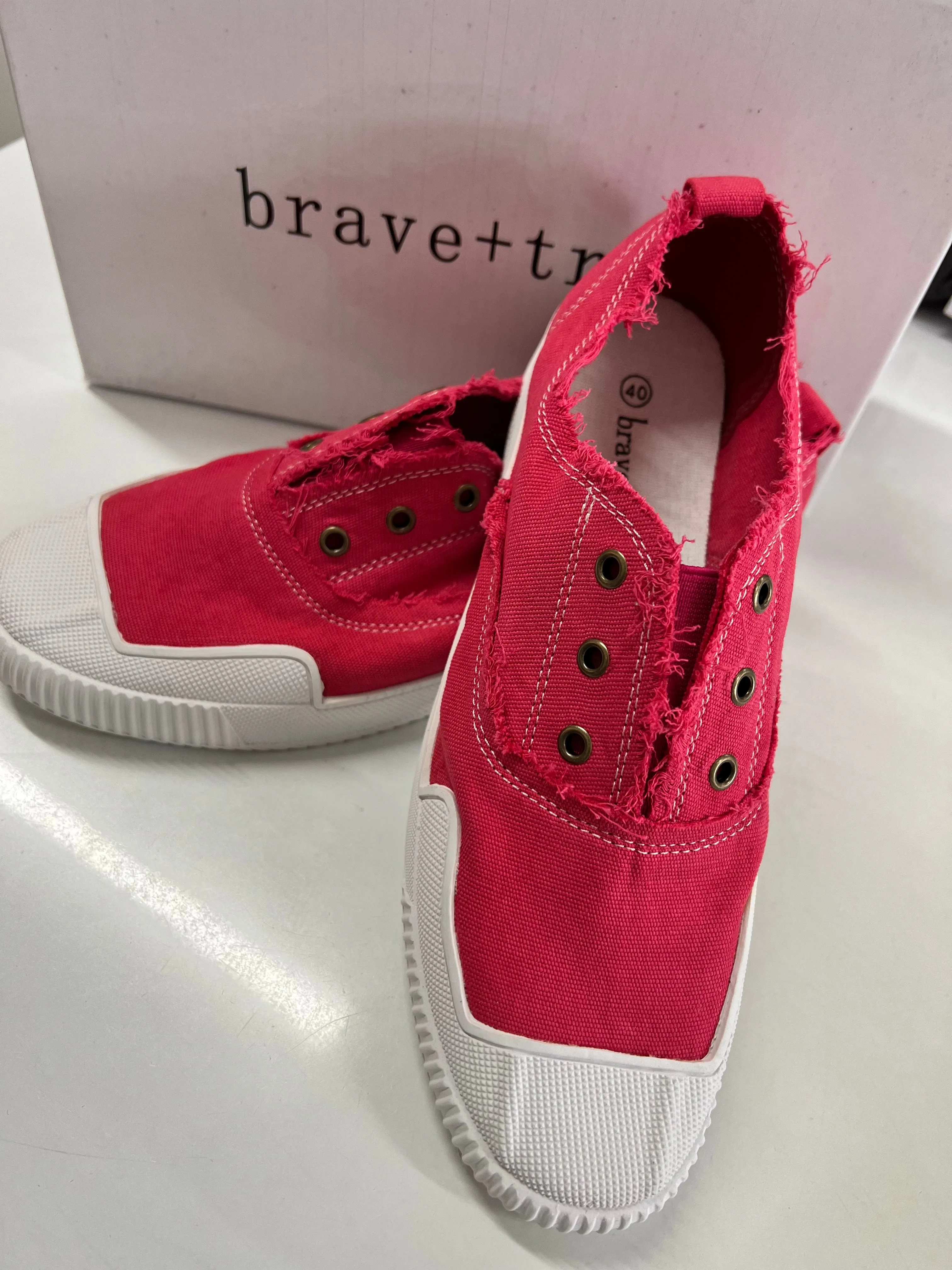 Brave & True Weekender Sneaker - Red