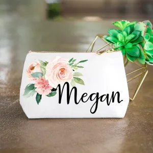 Bridesmaid Gift Makeup Name Bags