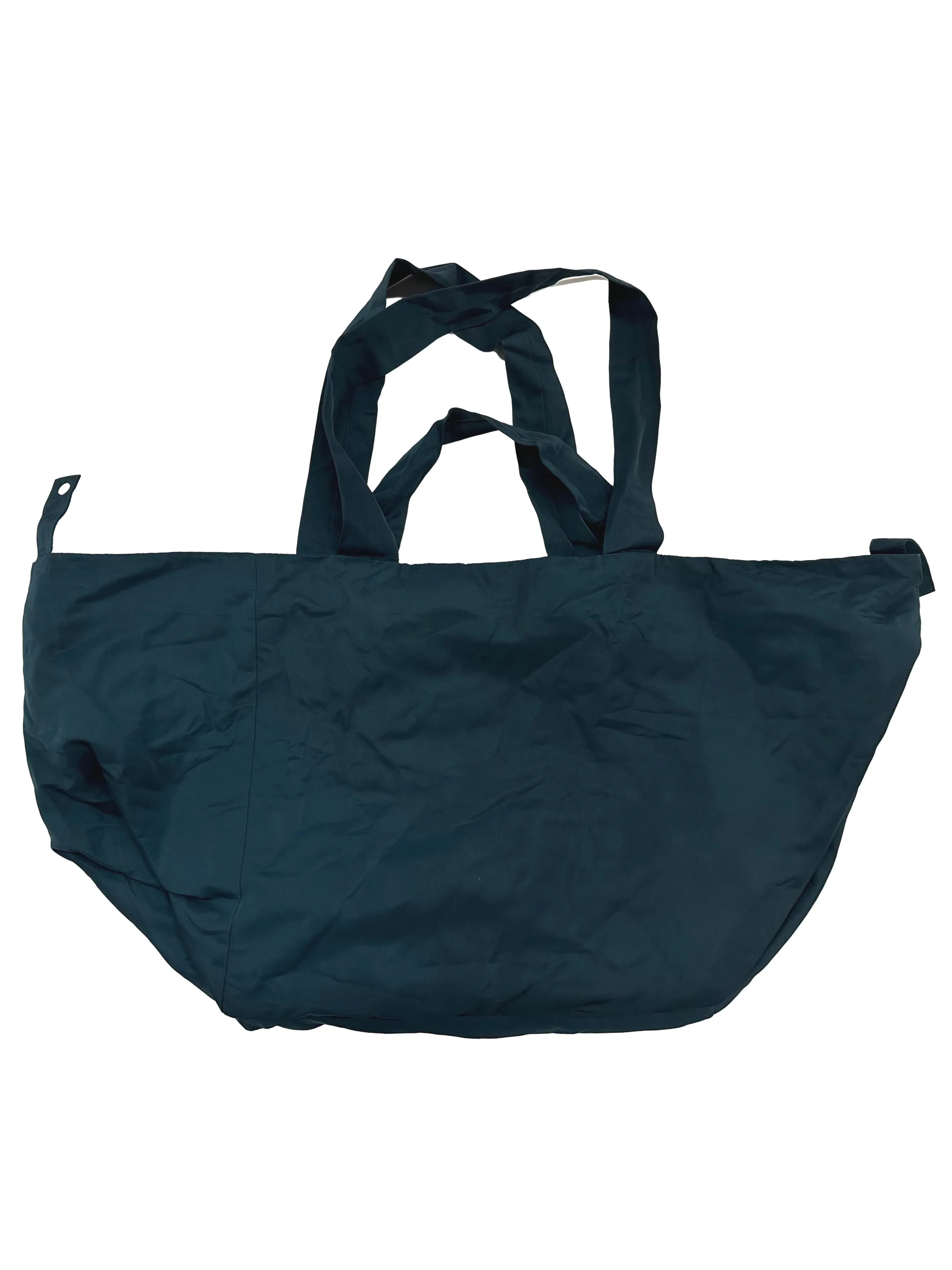 BTV Forest Green Foldable Tote Bag