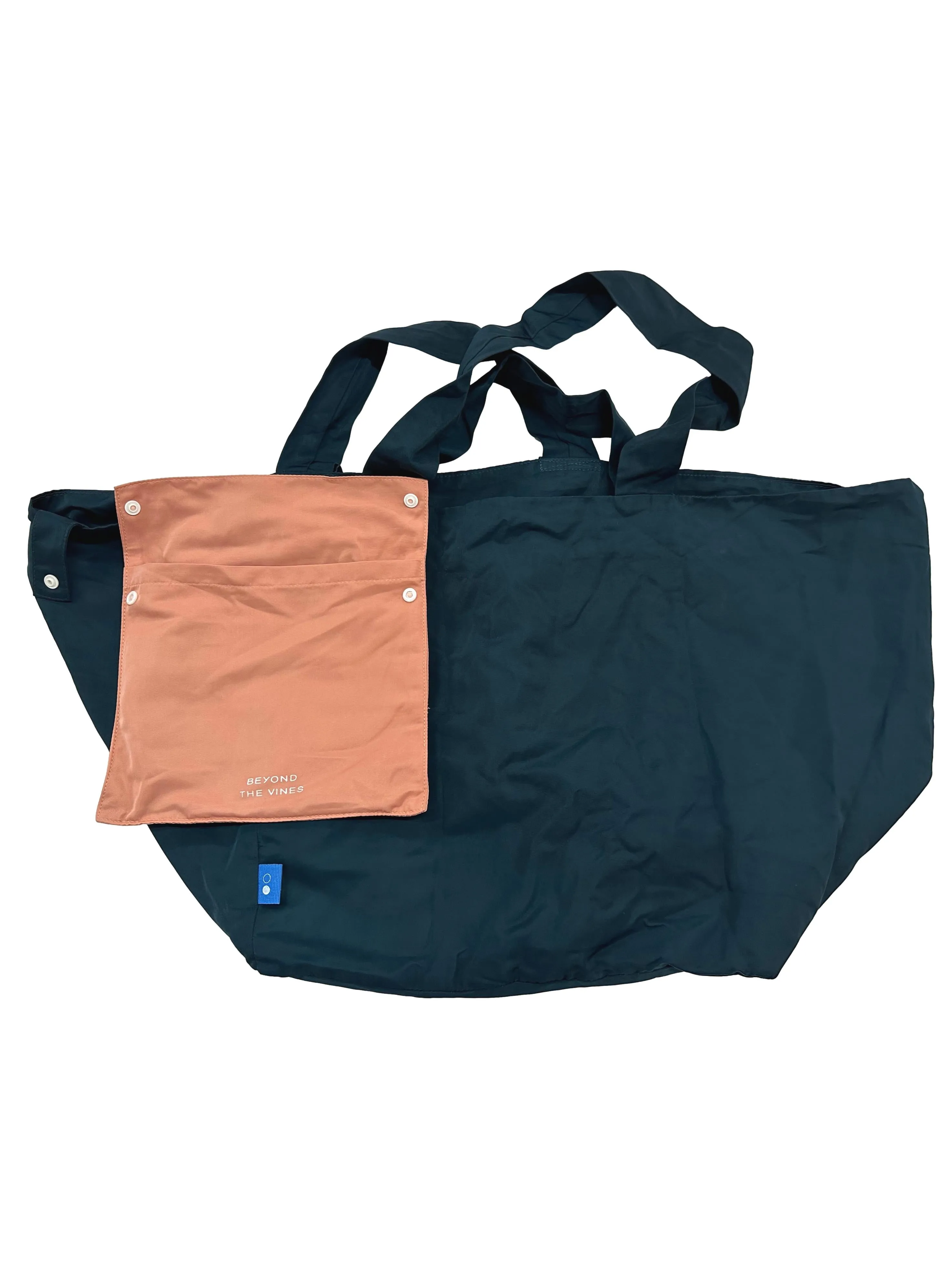 BTV Forest Green Foldable Tote Bag
