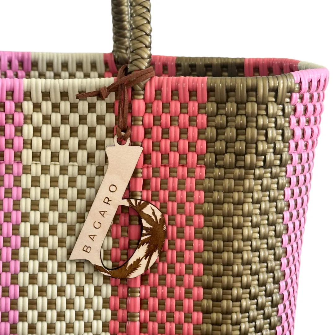 Bubble Bath Handwoven Bag