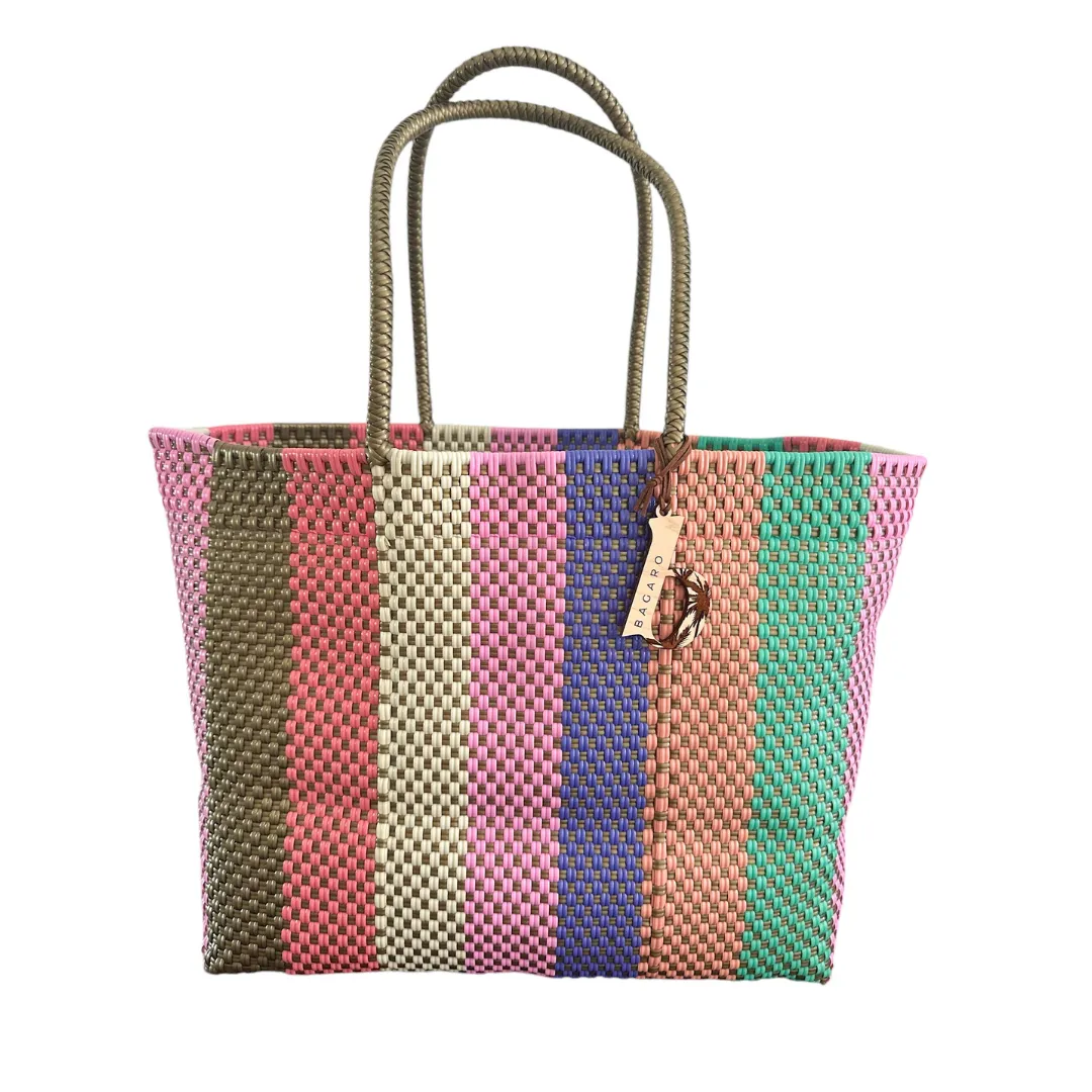 Bubble Bath Handwoven Bag