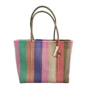 Bubble Bath Handwoven Bag