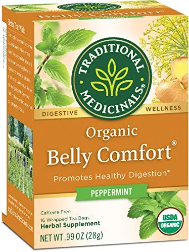 [Bundle Of 4] Traditional Medicinals Belly Comfort, 16 bags Exp: