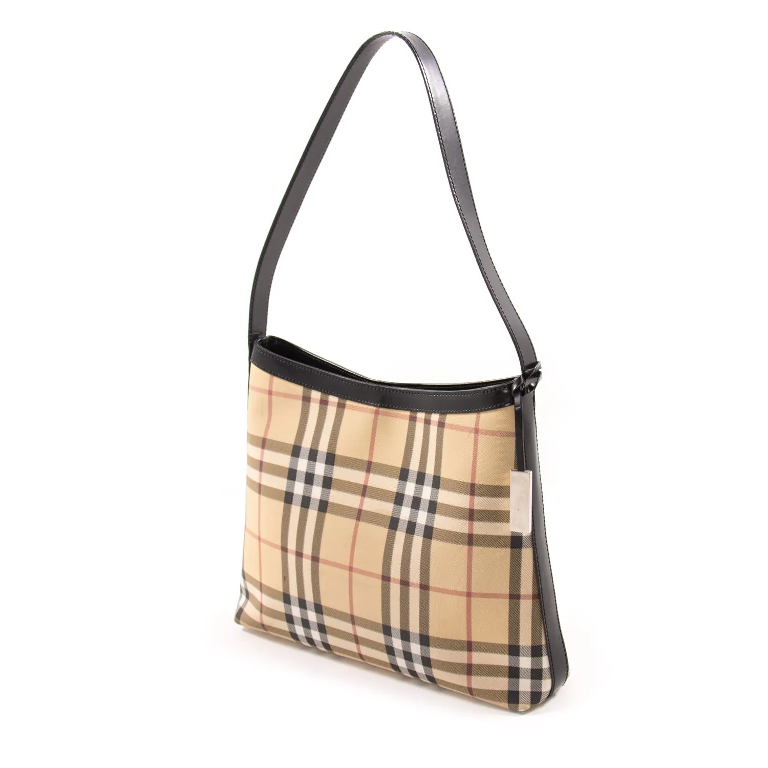 Burberry Haymarket Mini Tote Bag