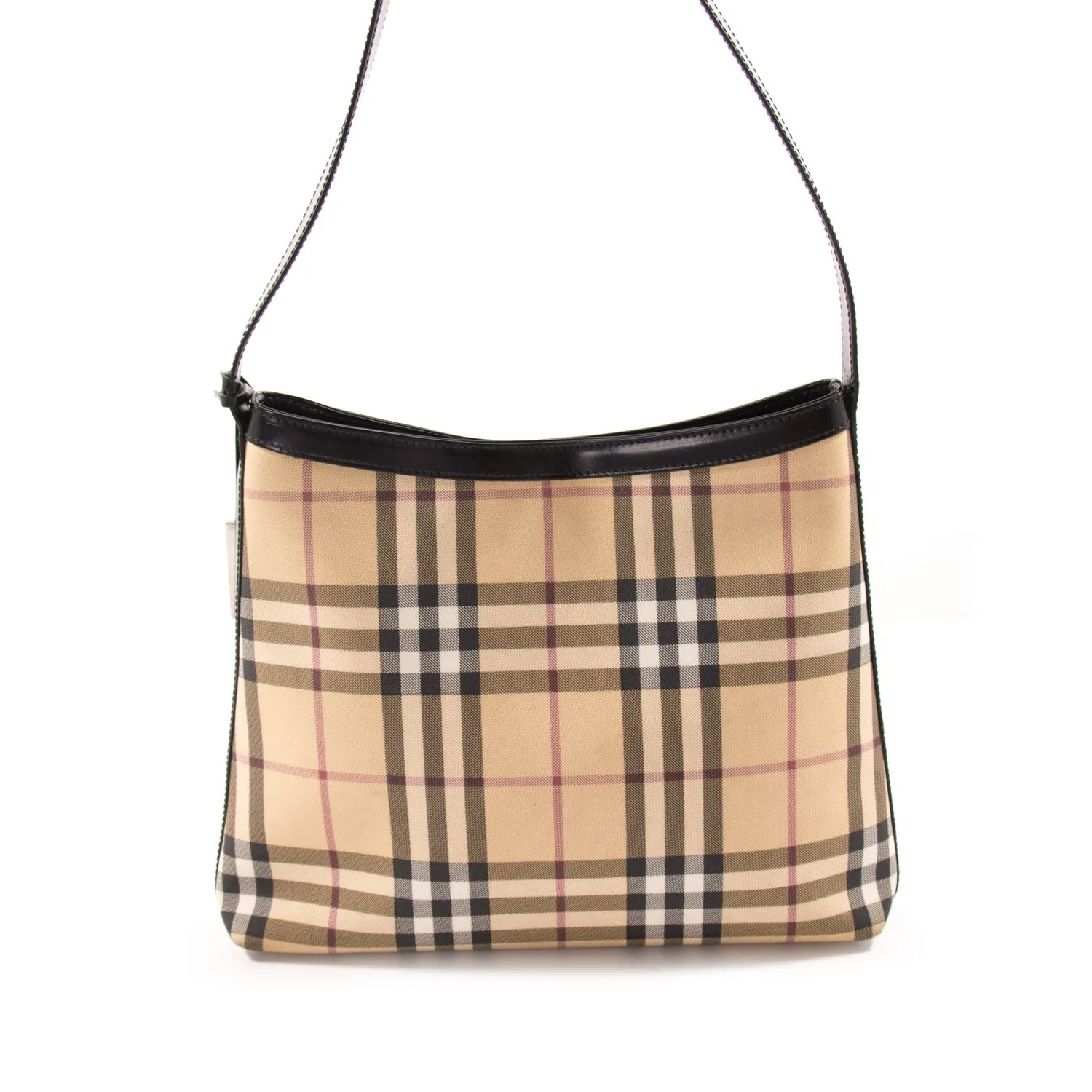 Burberry Haymarket Mini Tote Bag