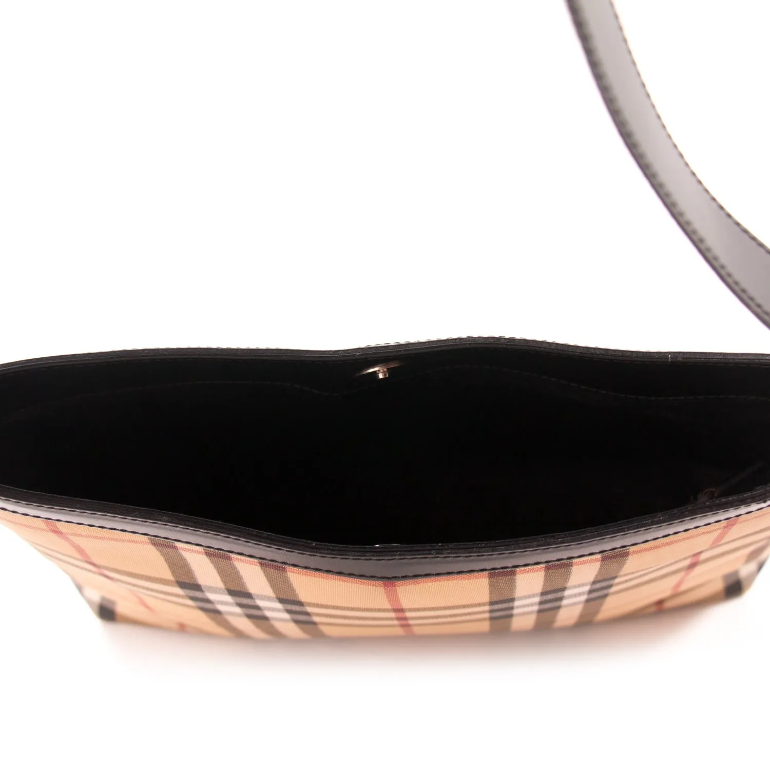 Burberry Haymarket Mini Tote Bag